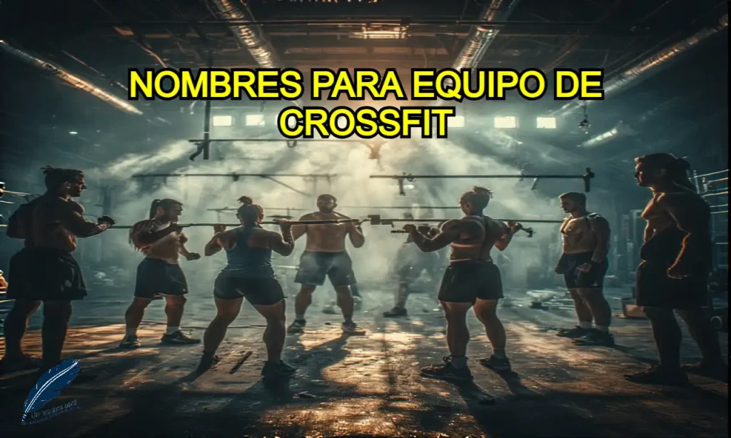 Nombres para equipo de CrossFit