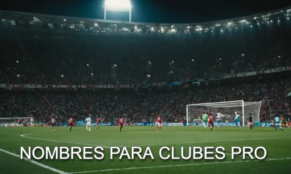 nombres para tu club pro