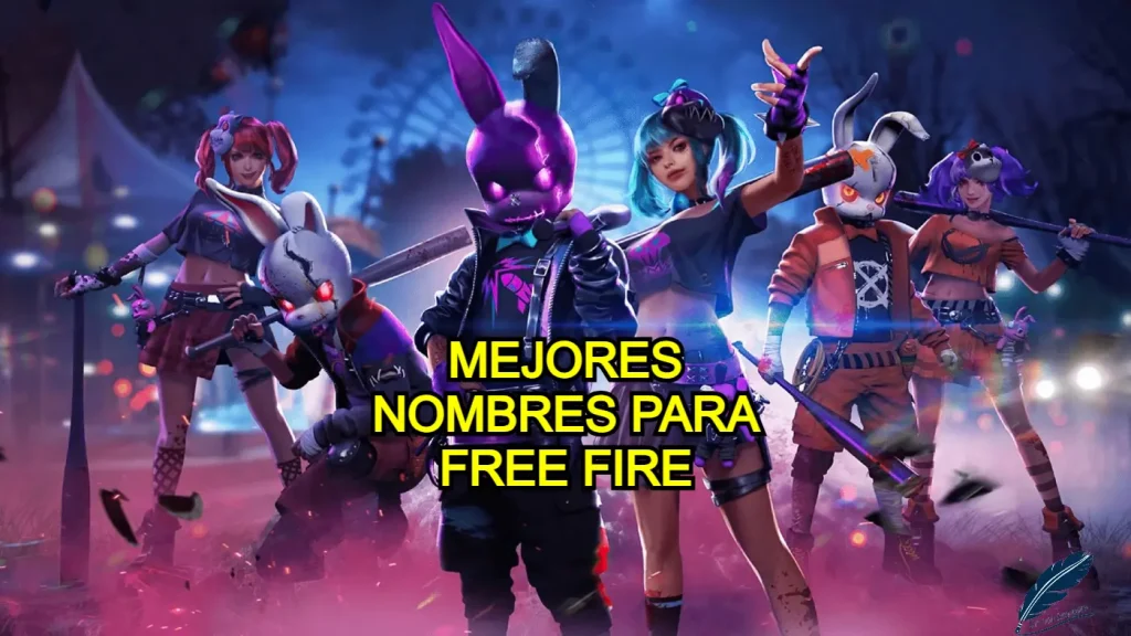 Mejores nombres para free fire nickname