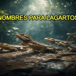 Nombres para lagartos