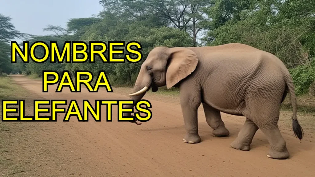 Nombres para elefantes