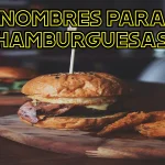 Nombres para hamburguesas