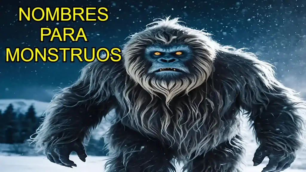 Nombres para monstruos